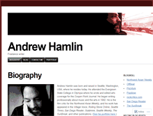 Tablet Screenshot of andrewhamlin.org